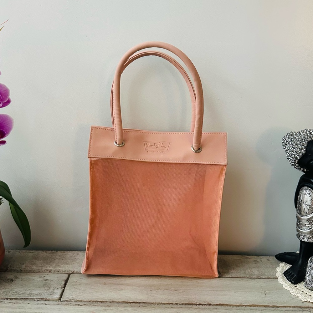 Lucky Brand Pink Double Handle Mini Tote Bag